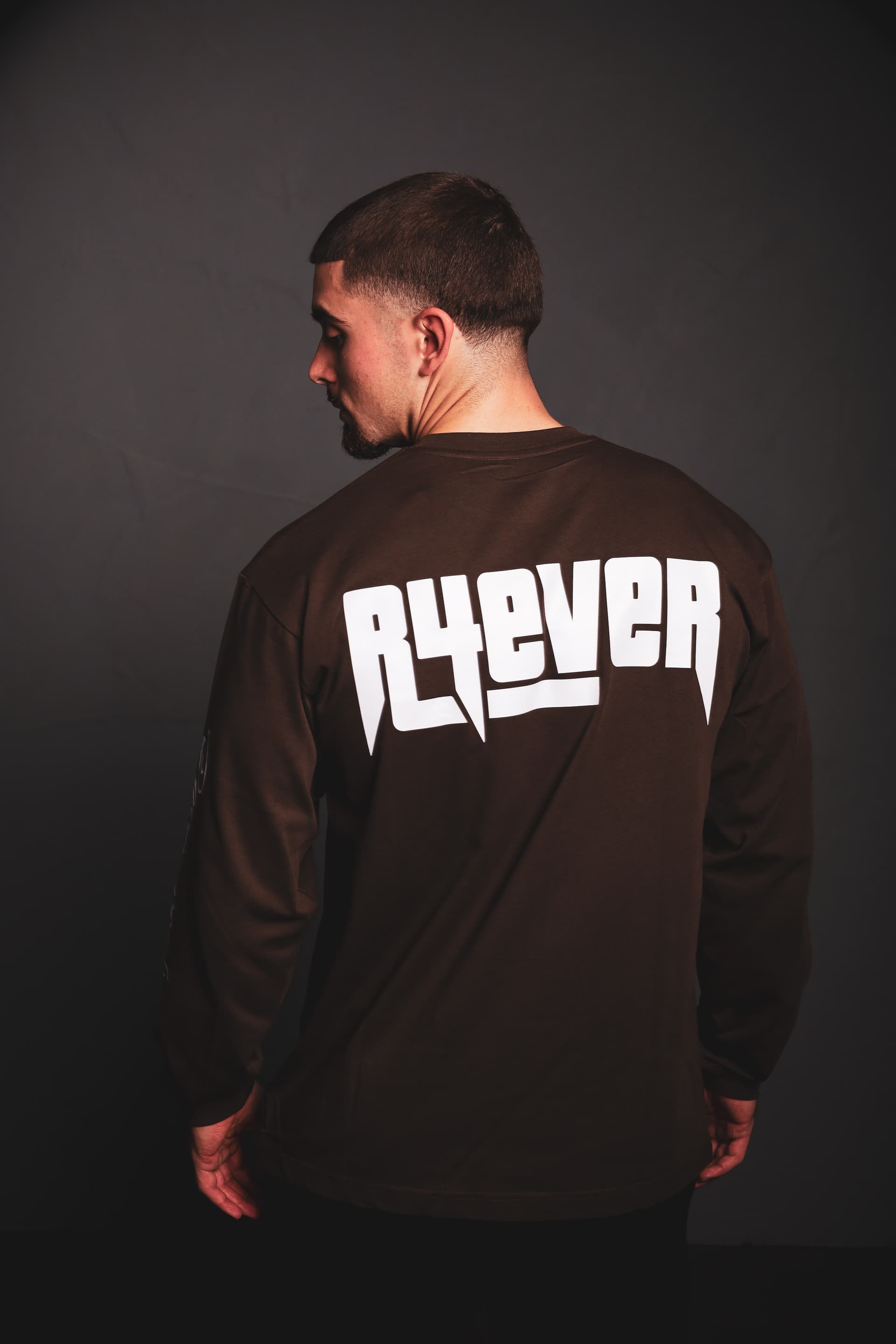 R4EVER ESSENTIAL LONG SLEEVE - BROWN