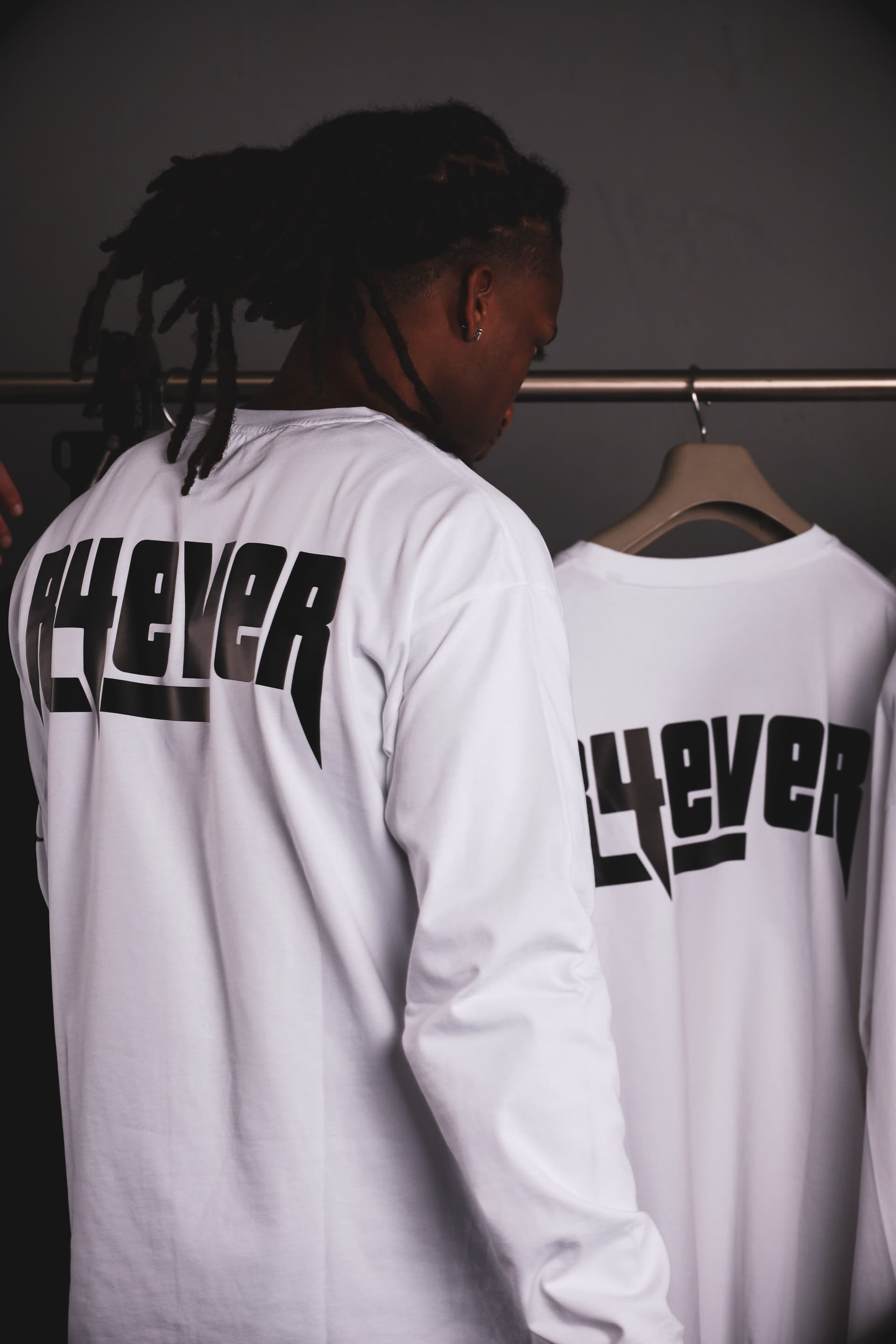 R4EVER ESSENTIAL LONG SLEEVE - WHITE