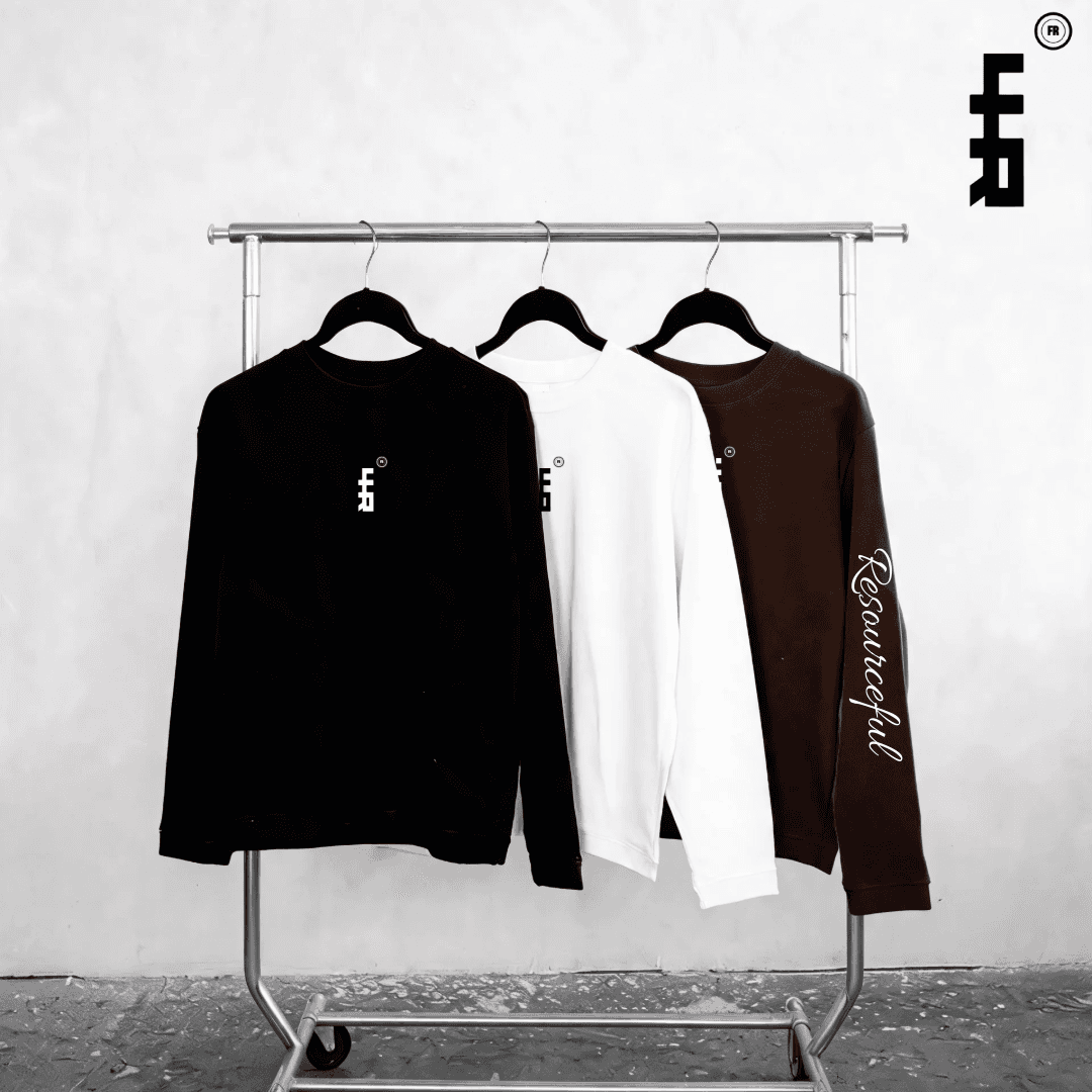 R4EVER ESSENTIAL LONG SLEEVE - BROWN